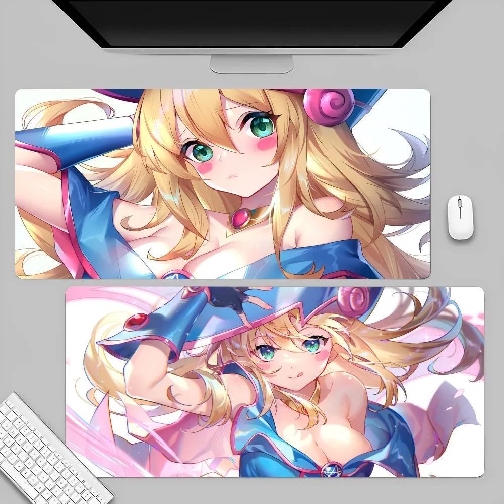 YuGiOh Dark Magician Girl Mousepad Large Gaming Mouse Pad LockEdge Thickened Computer Keyboard Table Desk Mat