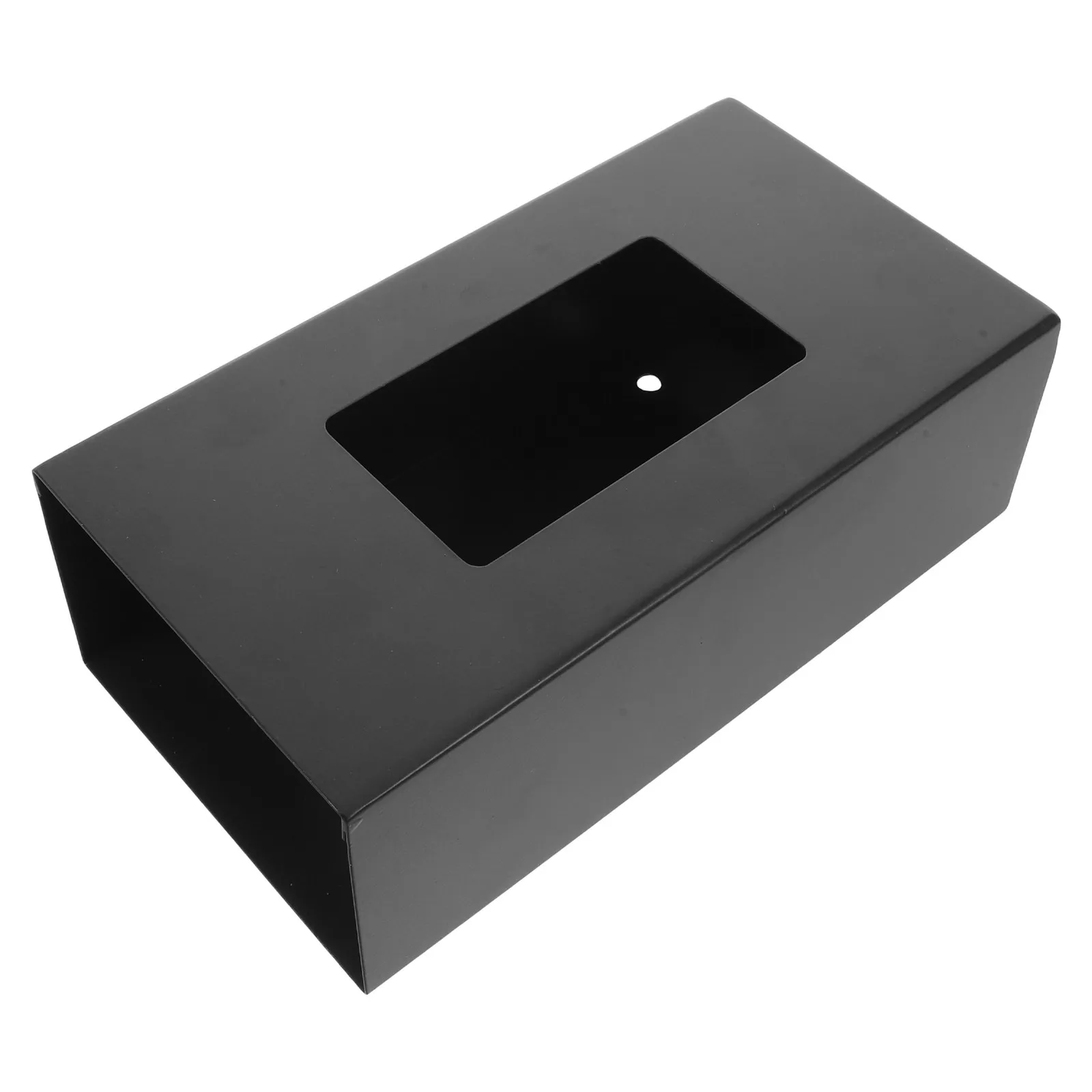 Wall Mount Glove Dispenser Black Iron Metal Universal Bracket for Nitrile Latex Vinyl Glove Boxes Face Mask Holder Powder Coated