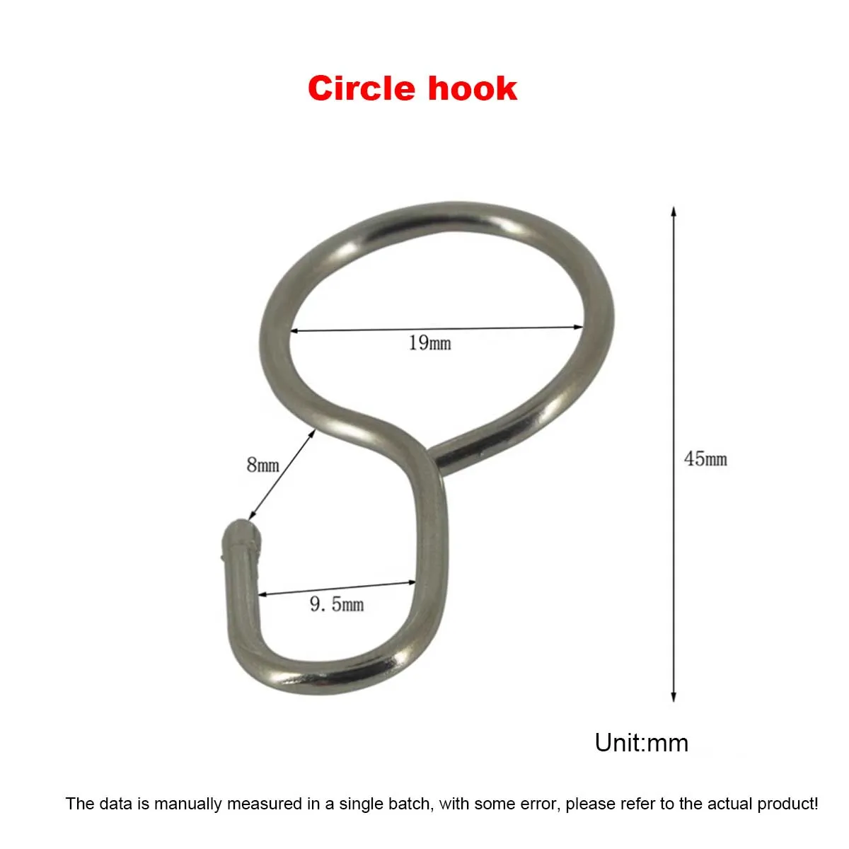 Metal Rod, Steel Wire Rope Hook, Shower Curtain With Brain Hook, Integrated Molded Accessory Curtain renovation hook