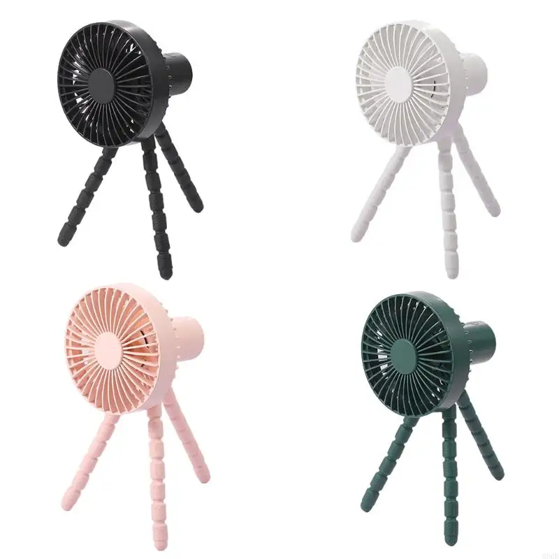 

900F Portable Stroller Fan Battery Operated Fan With Flexible Tripod Handheld Fans Fix on Stroller Bed Bike Crib Car