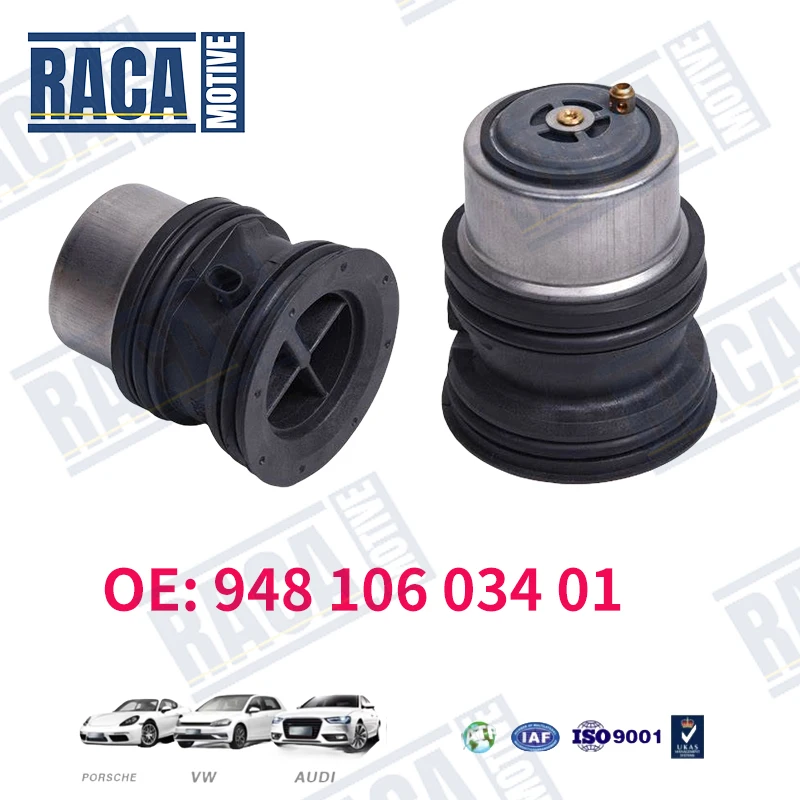 Untuk Porsche Panamera 970 Cayenne92A Macan95B mesin pendingin termostat dengan segel 94810603400 94810603401 94810603402 94810603403