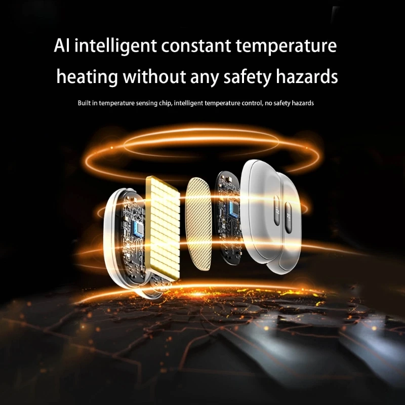 

High Efficiency Hand Warmer Detachable Design 8H Heating Adjustable