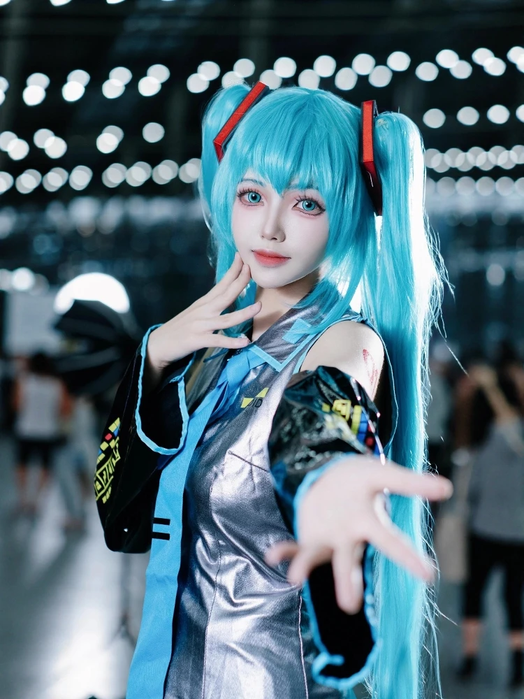 子供用コスプレ衣装セット未来サウンドボーカロイド初音ミク衣装ウィッグアニメコスプレ小道具本格的な日本デザイン
