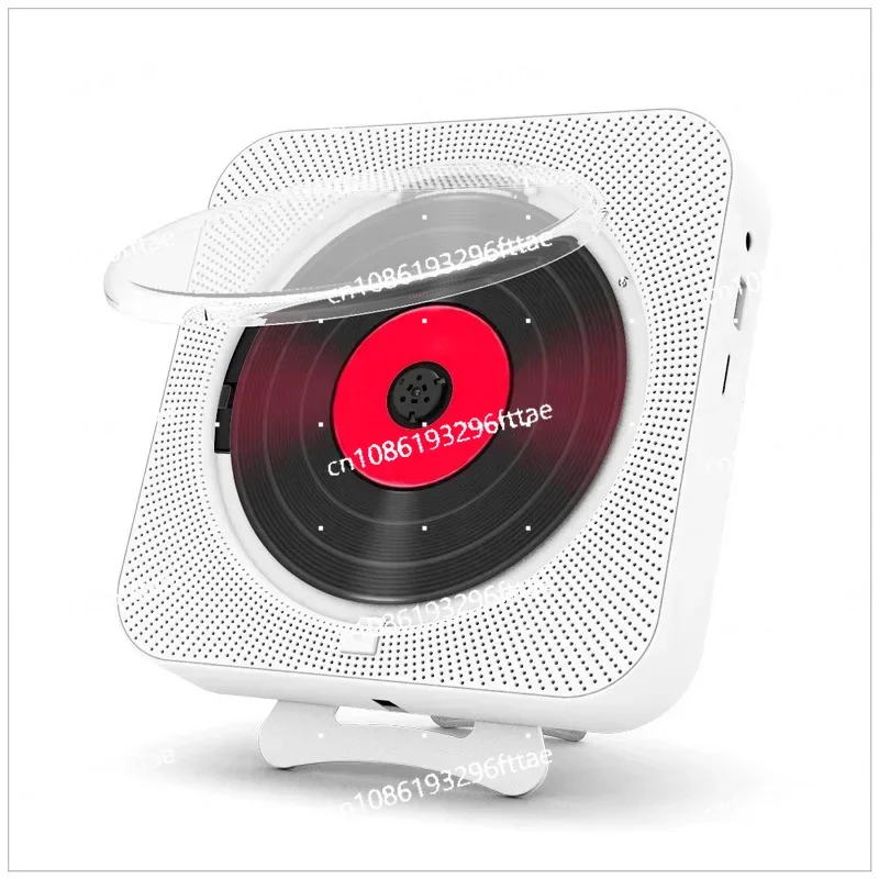 Home Wall-mounted CD Bluetooth Speaker, Learning Repeater, Early Education Radio CD Player, Music Player