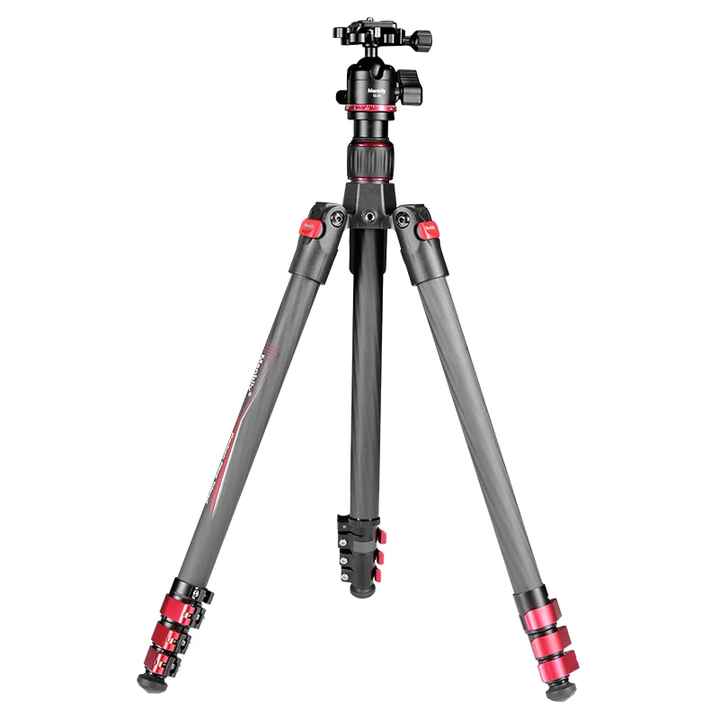 

Manbily PH-20 Carbon Fiber Tripod Professional Travel For Canon Sony Nikon with 360° Ball Head Max Load 10kg