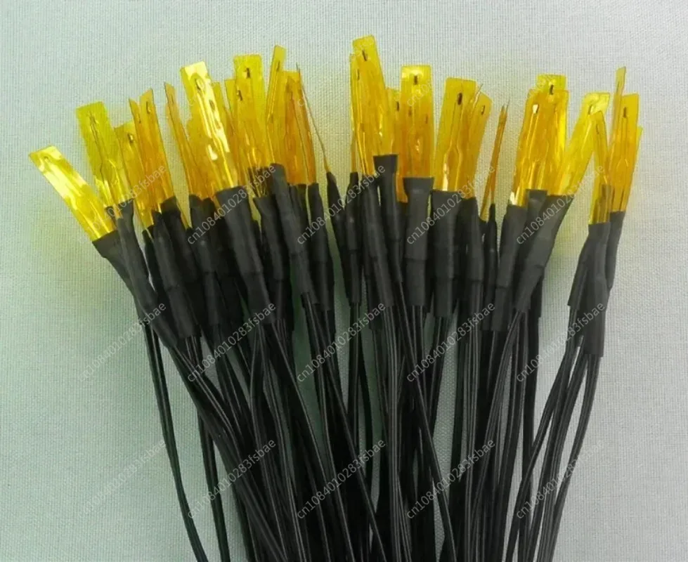 

100шт 28 # Провод ПВХ 0,5 м 3435 Тонкопленочный датчик температуры NTC 3435 10 К 1% Датчик температуры NTC для датчика 3D-принтера