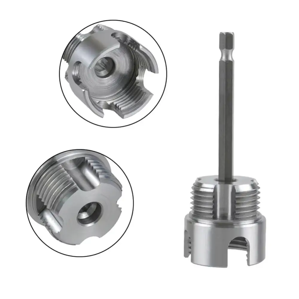 1 Inch Pipe Threader Internal External Multi-Use Pipe Tapping Tool Powerful Claw Repair PVC PPR Threading Tap Pipe Installation