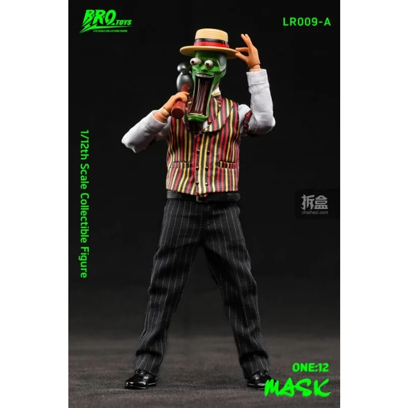 【재고 있음】 BROTOYS 오리지널 마스크맨 변장 몬스터 킹 케리 영화 1/12 모바일 인형 수제 모델 장난감 선물