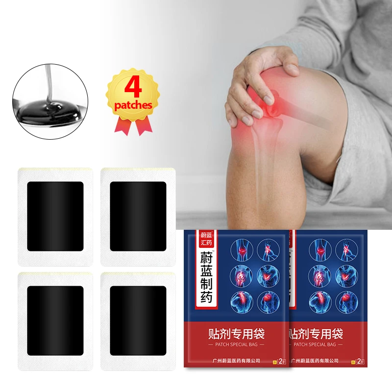 

Knee Pain Treatment Patch Bone Arthritis Ache Relief Synovitis Meniscus Repair Knee Joint Muscle Pain Plaster Chinese Medicine