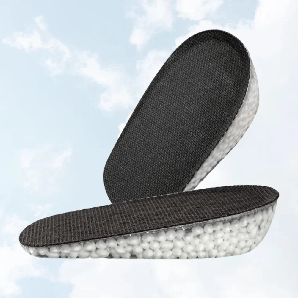 

Insole Heightening Insoles Shoes Pad Silicone Non-slip Cushion Black Men and Women