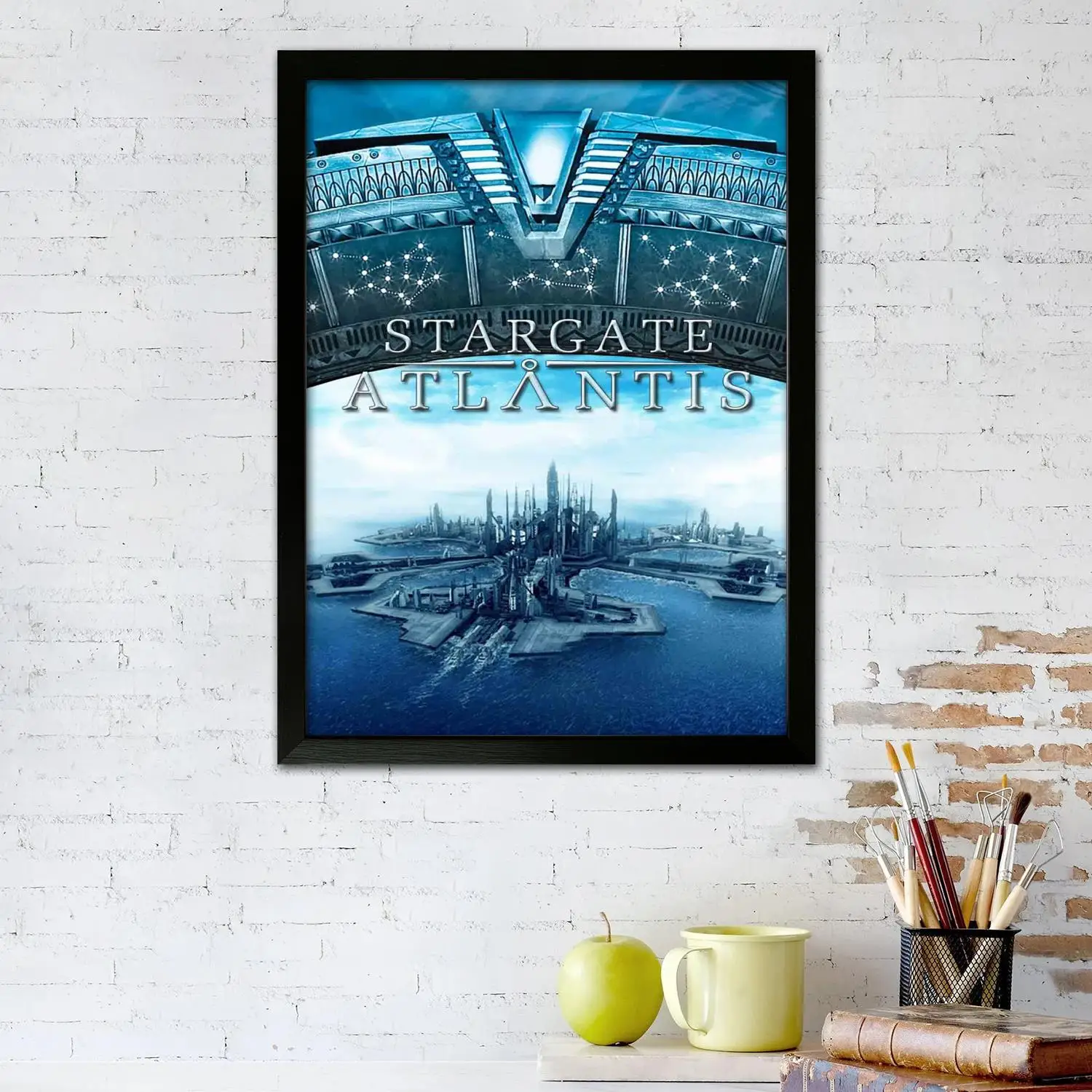 Stargate SG-1 TV Show Canvas Art Poster and Wall Art, Picture Print, Modern Family Bedroom Decor, Posters,Decorative painting