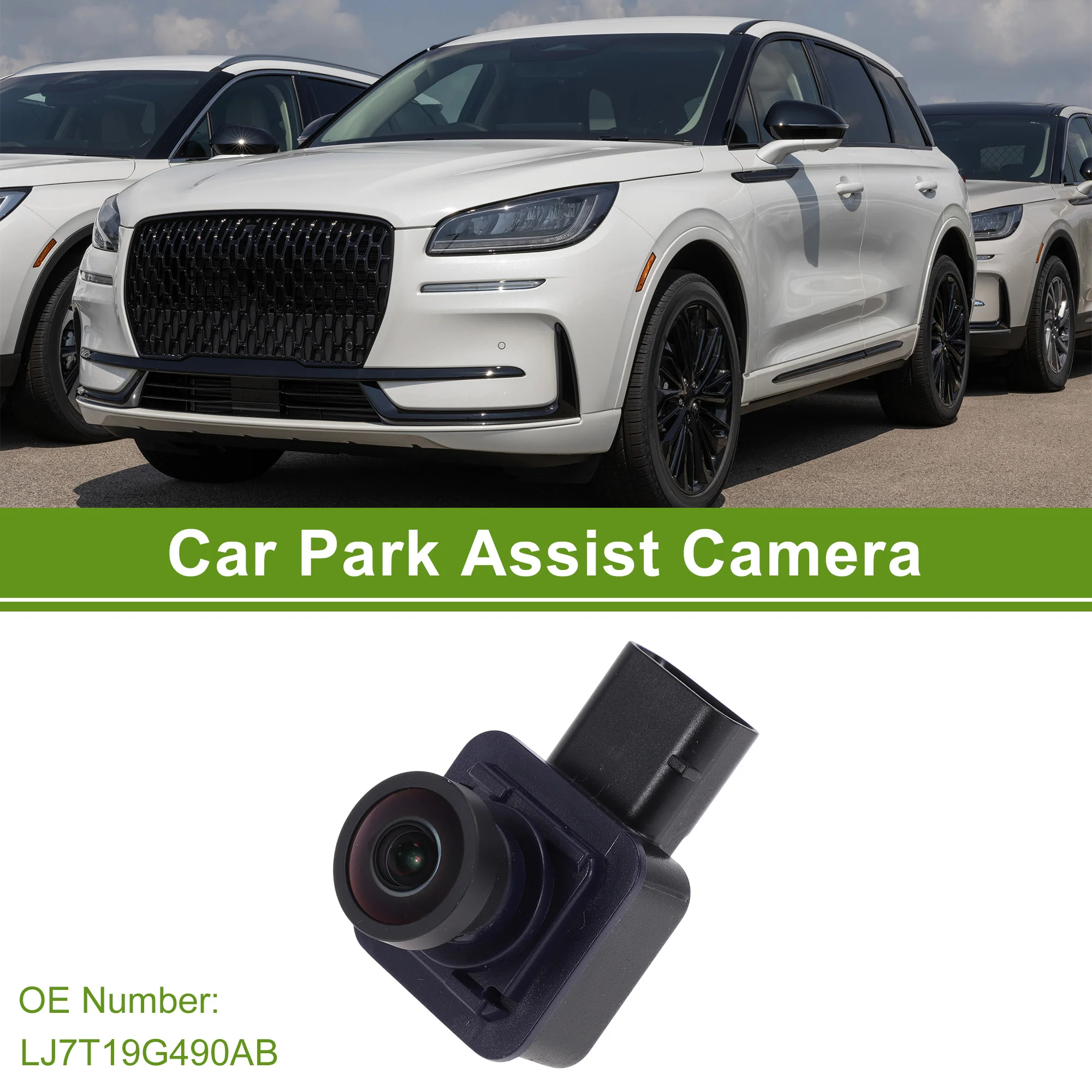 UXCELL Car Camera Rear View Backup Reverse for Lincoln Corsair No.LJ7T19G490AB