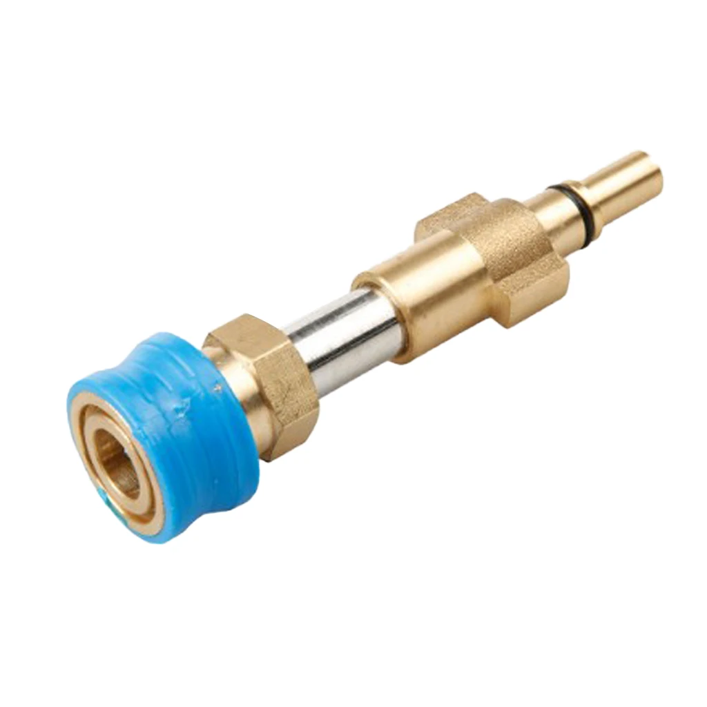 High Pressure Foam Cannon Adapter Durable Brass Quick Release Connector for Karcher Series Car Cleaning