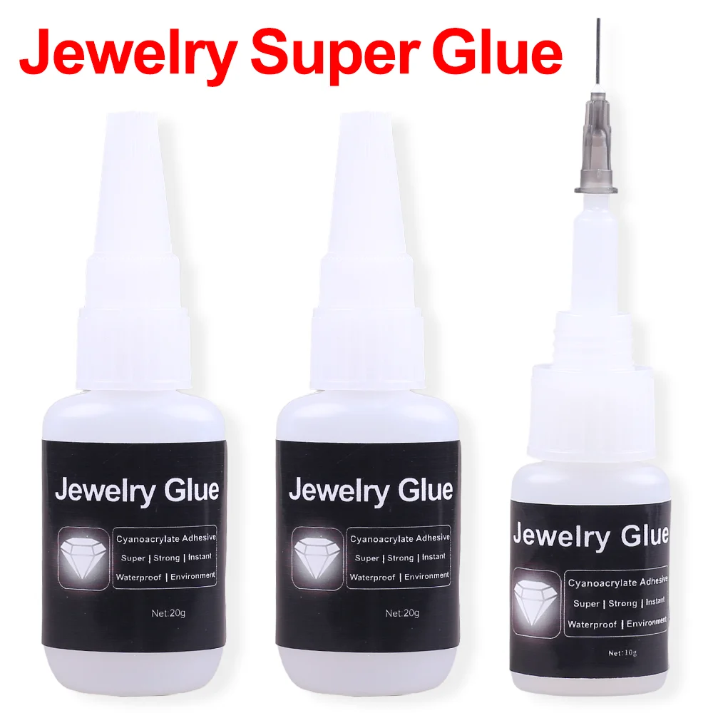 

All-purpose High Strength Super Glue Jewelry Extra Strong Instant Adhesive Seconds Cyanoacrylate 502 Rubber Waterproof Sealant