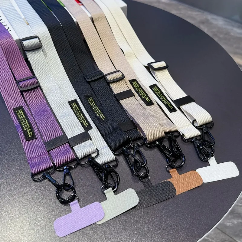 Adjustable Lanyard 140CM Crossbody Neck Cord Wrist Strap All Phone Cover Case Chain Fashion Anti Loss Outdoor Two Hooks Rope