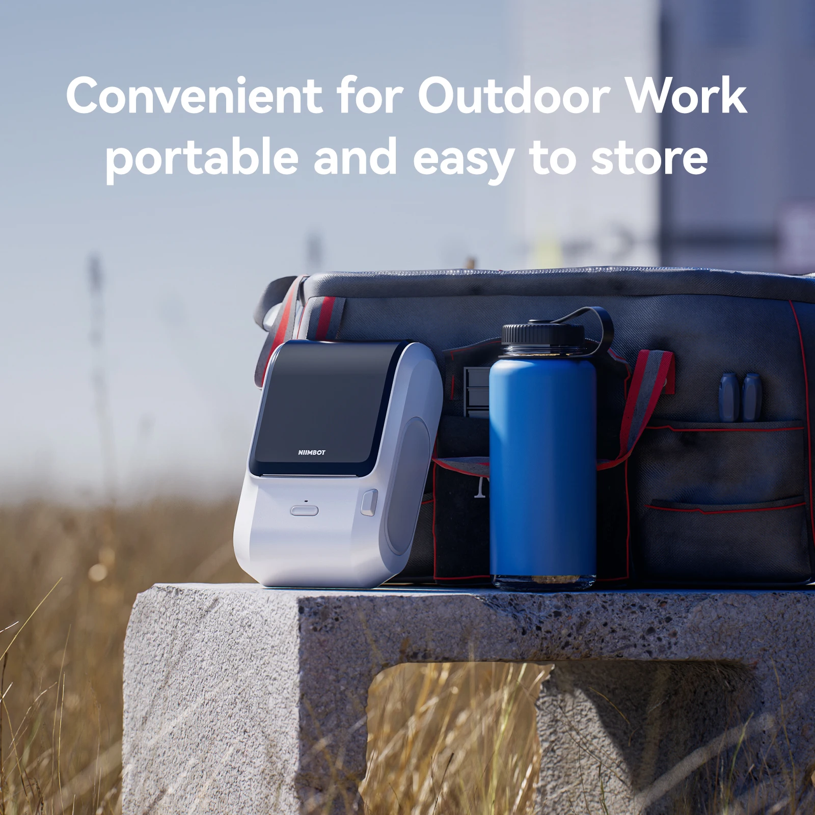 Niimbot جديد 3 بوصة طابعة لاسلكية متنقلة صغيرة طابعة ملصقات نقل حراري M3