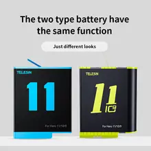 3-Pack 1750mAh Batteries for GoPro Hero 9 with Waterproof Charger #3