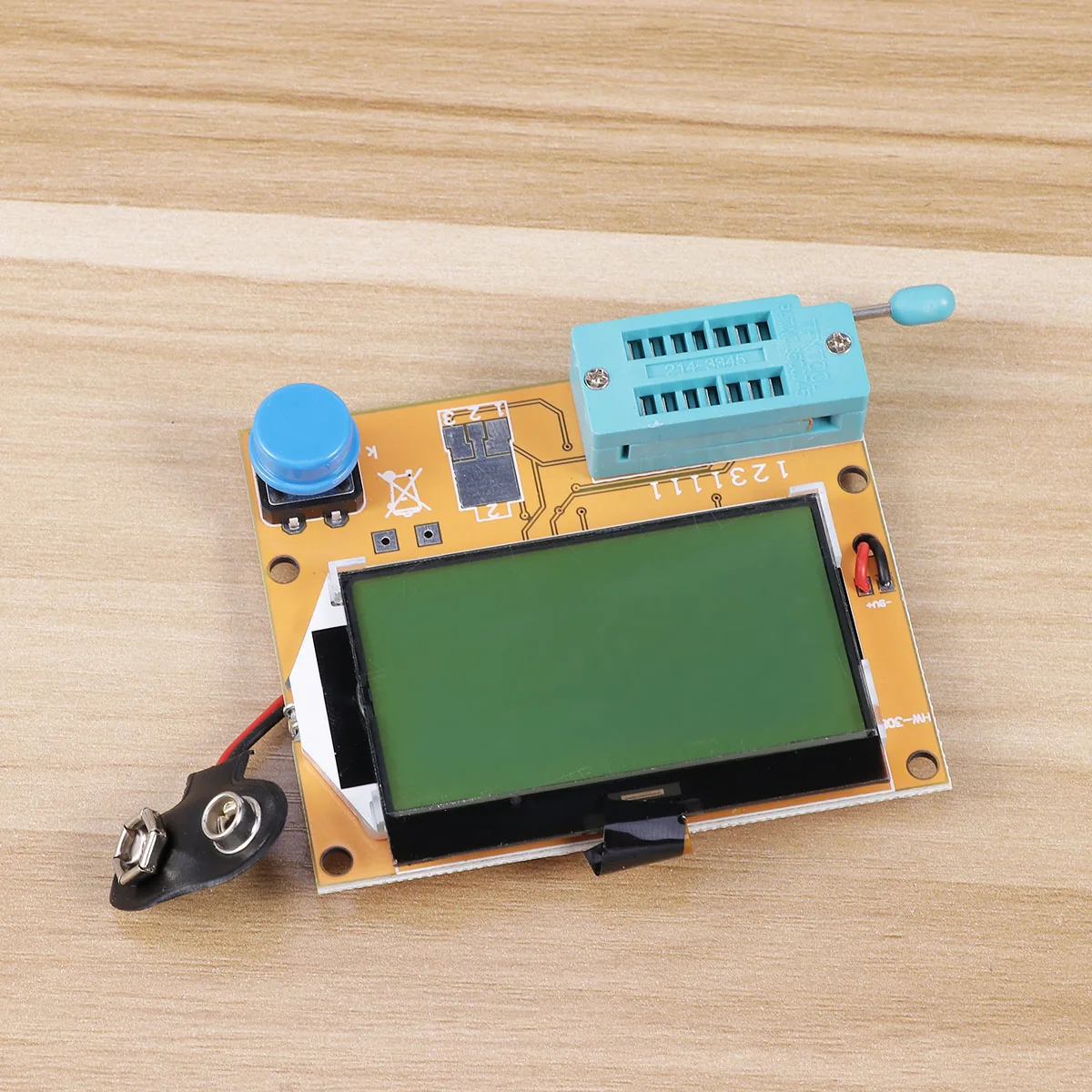 Digitale -T4 Tester Meter voor Diode Triode Capaciteit Backlight Display Npn Pnp Mosfet Detectie