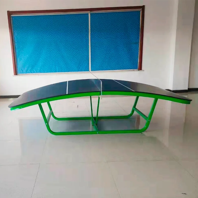 Indoor and Outdoor Football Training Auxiliary Folding Mobile Curved Table Football Table Manufacturers Direct Sales