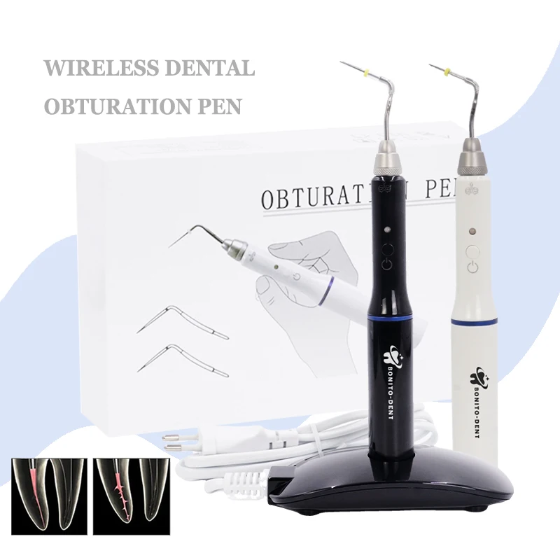 Caneta De Obturação Endodôntica Com 2 Dicas, Equipamentos Dentários, Sistema De Obturação Gutta Percha, Ferramentas Dentista Sem Fio