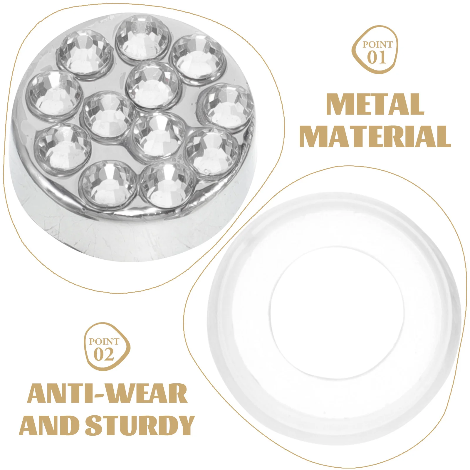 

1Set Universal Anti-Theft License Plate Frame Screw Clips Decorative Car License Plate Mounting Kit Metal Fixing Fasteners