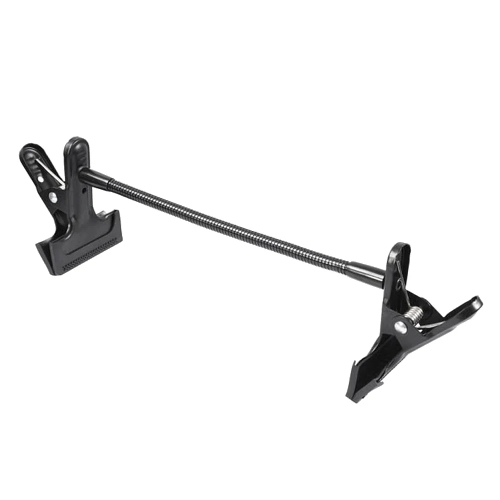 Suporte de fundo c braçadeira clipe câmera photo studio acessórios suporte de luz braço flexível refletor foto camara duplo