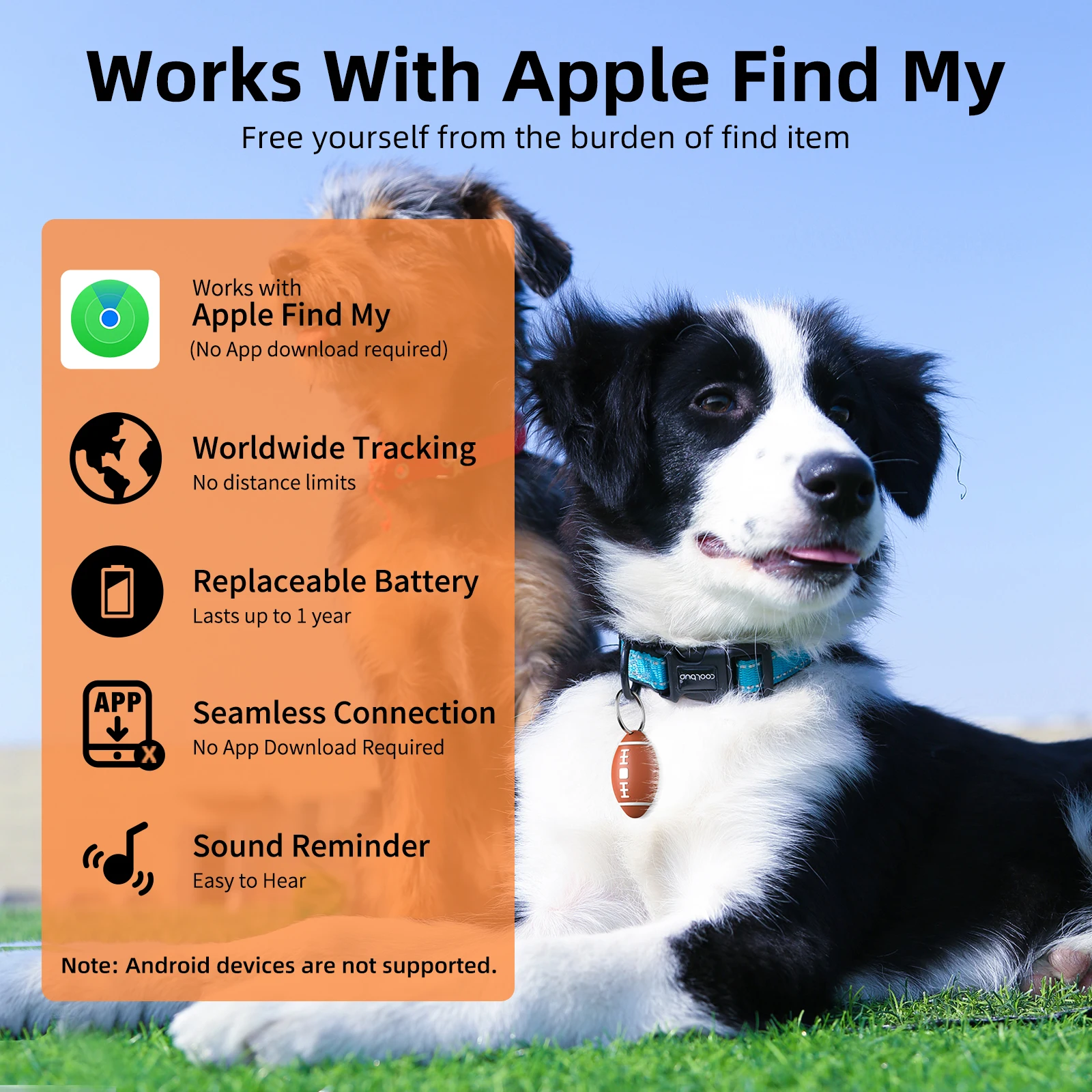 Smart Tracker For Child/Pet ITag finder Tracker Key/Bicycle/Wallet Anti loss Smart Bluetooth Tag Reminder for Apple Find My APP