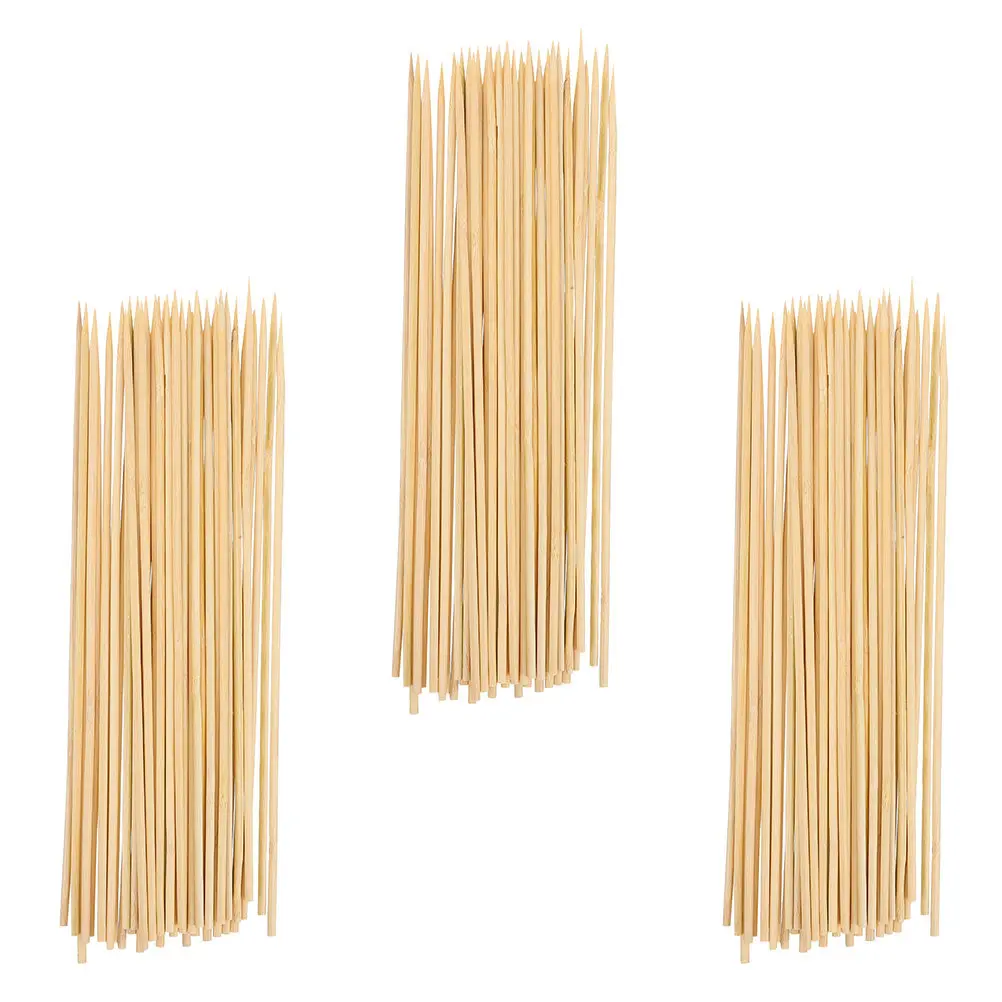 

120Pcs Bamboo Bouquet Fixing Sticks for DIY Flower Arrangement Wedding Valentine's Day Party Table Number Holder Food