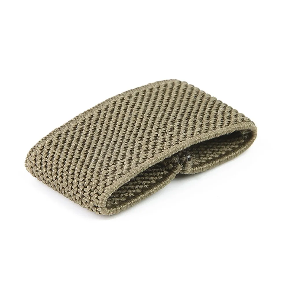 Multifunctional Nylon Belt Elastic Ring Accessories Mini Twill Fixed Trouser Belt Intermediate Finger Ring