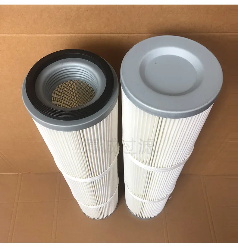 Drilling rig/internal thread/dust removal filter cartridge 1570 polyester fiber/dust/dust collection filter cartridge