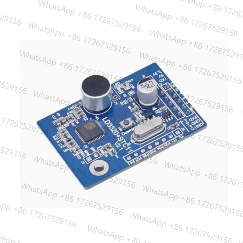 LD3320 Voice Recognition Module Serial Port /SPI Interface Intelligent Voice Control Development Board