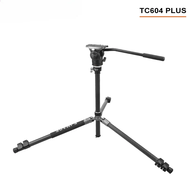 TC604 Plus Carbon Fiber Camera Tripod DSLR Tripod Portable Camera