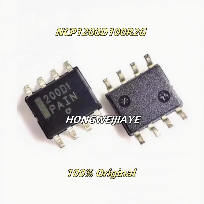 5PCS 100% New NCP1031DR2G NCP1200D100R2G 200D1 NCP1207ADR2G SOIC-8 Brand New Original Chips ic