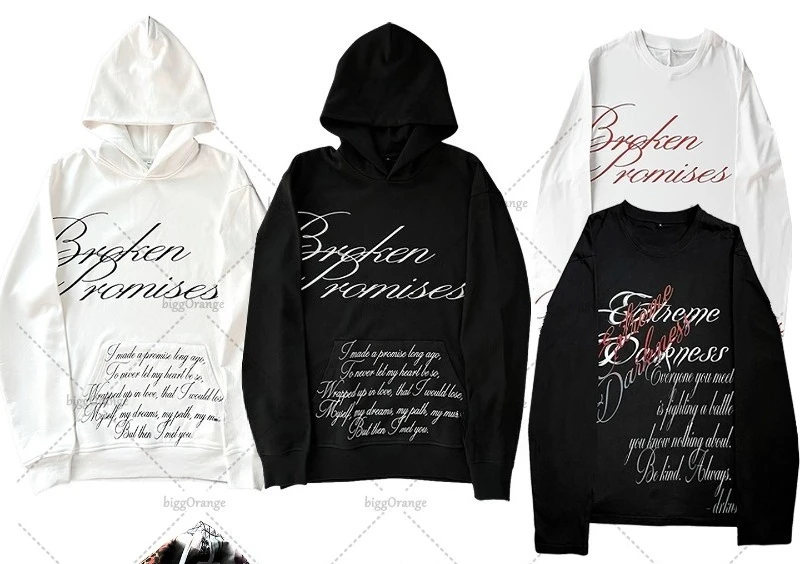 Y2K Hip-hop Letter Print Retro High Street Loose Hoodie Men Casual Harajuku New Fashion Rock Vintage Oversized Sweatshirt Women