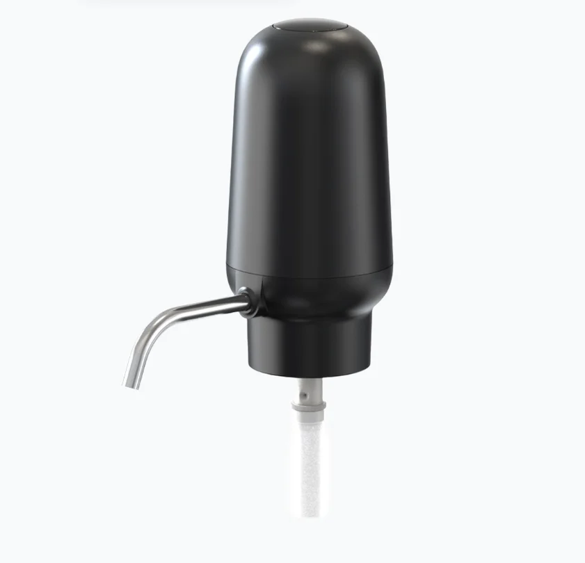 Electric Wine Pourer Decanter Automatic Aeration One Touch Control Compact 12.2x5.8x11.5 Cm ABS Stainless Silicone Tubing