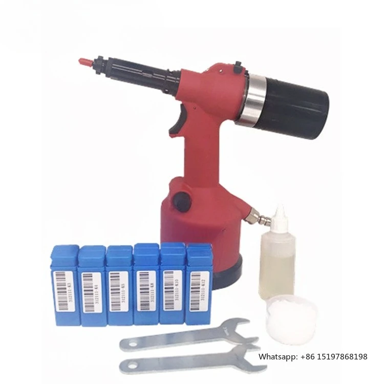 M3‑M12 Quick Change Pneumatic Riveting Nut Gun Nutsert Gun Air Rivet Nut Tool for Auto Repair