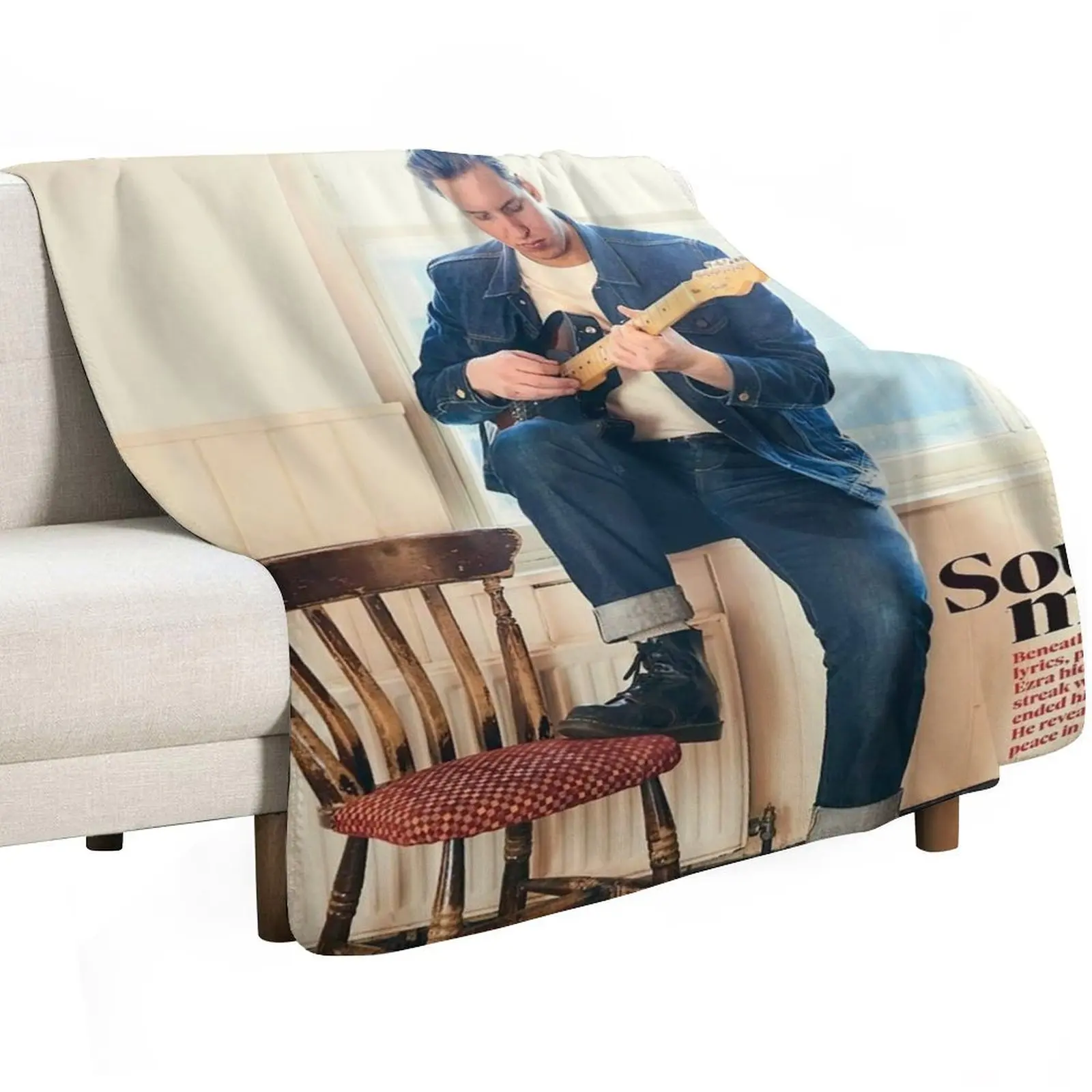 

soul man Throw Blanket Plaid warm for winter Hairy Furry Blankets