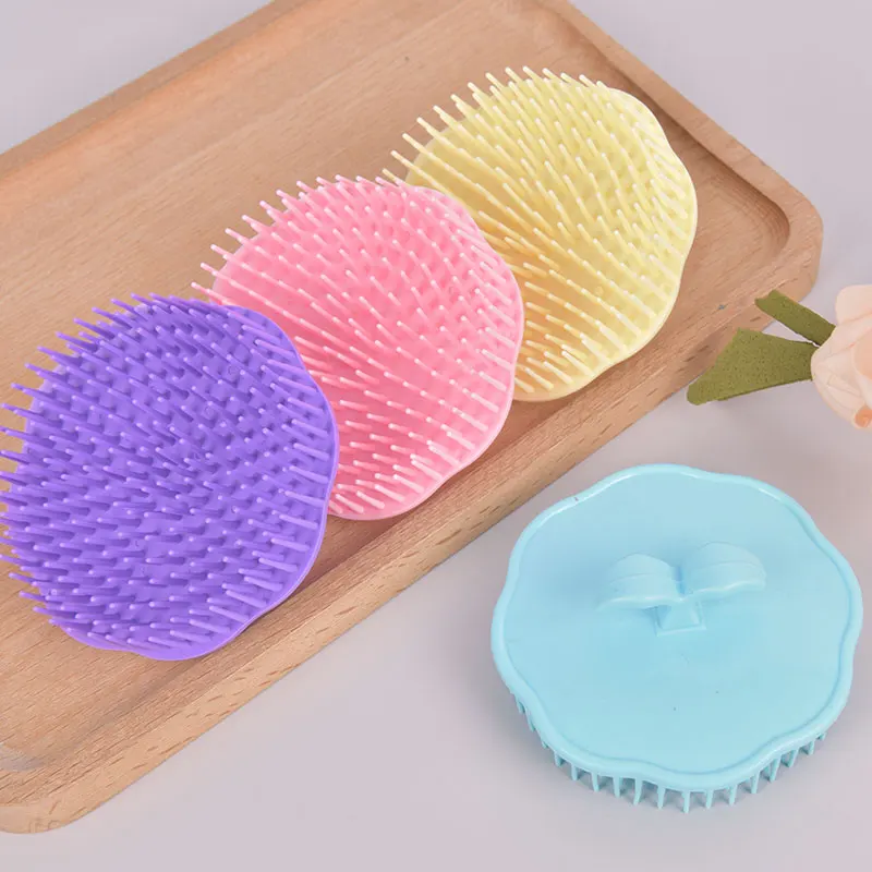 Shampoo Brush Adult Scalp Brush Soft Glue Comb Long Hair Hair Scalp Head Massage