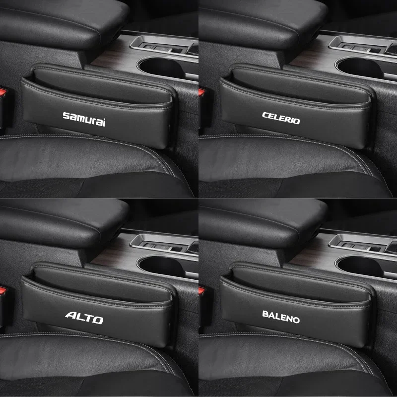 Multifunction Car Seat Gap Organizer Seat Crevice Slot Storage Box for Suzuki samurai ALTO BALENO CELERIO