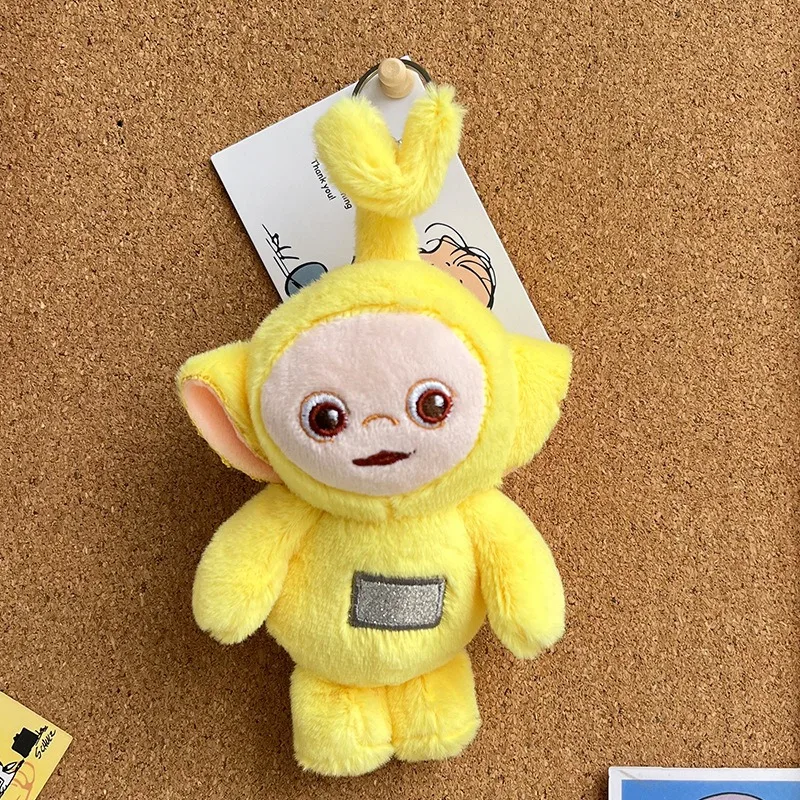 12CM Cartoon Teletubbies Series Stuffed Doll Pendent Creativity Exquisite Cute Plush Toy Backpack Key Chain Birthday Gift