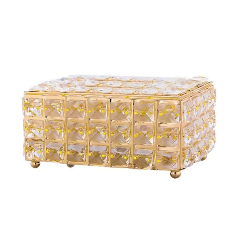 

Коробка для салфеток AEE2-Crystal в скандинавском стиле, простая и модная, для хранения салфеток, держатель для бара, декор для гостиной, подарок, прочная