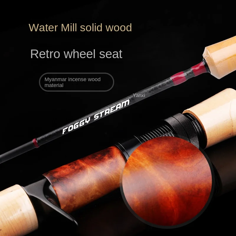 Ul Rod Carbon Fiber Hollow Tip 1.42m 1.57m 1.8m Fuji ultralight Ul Spinning Fishing Rod 0.8-5g lures Trout Rod Bait Casting Rods