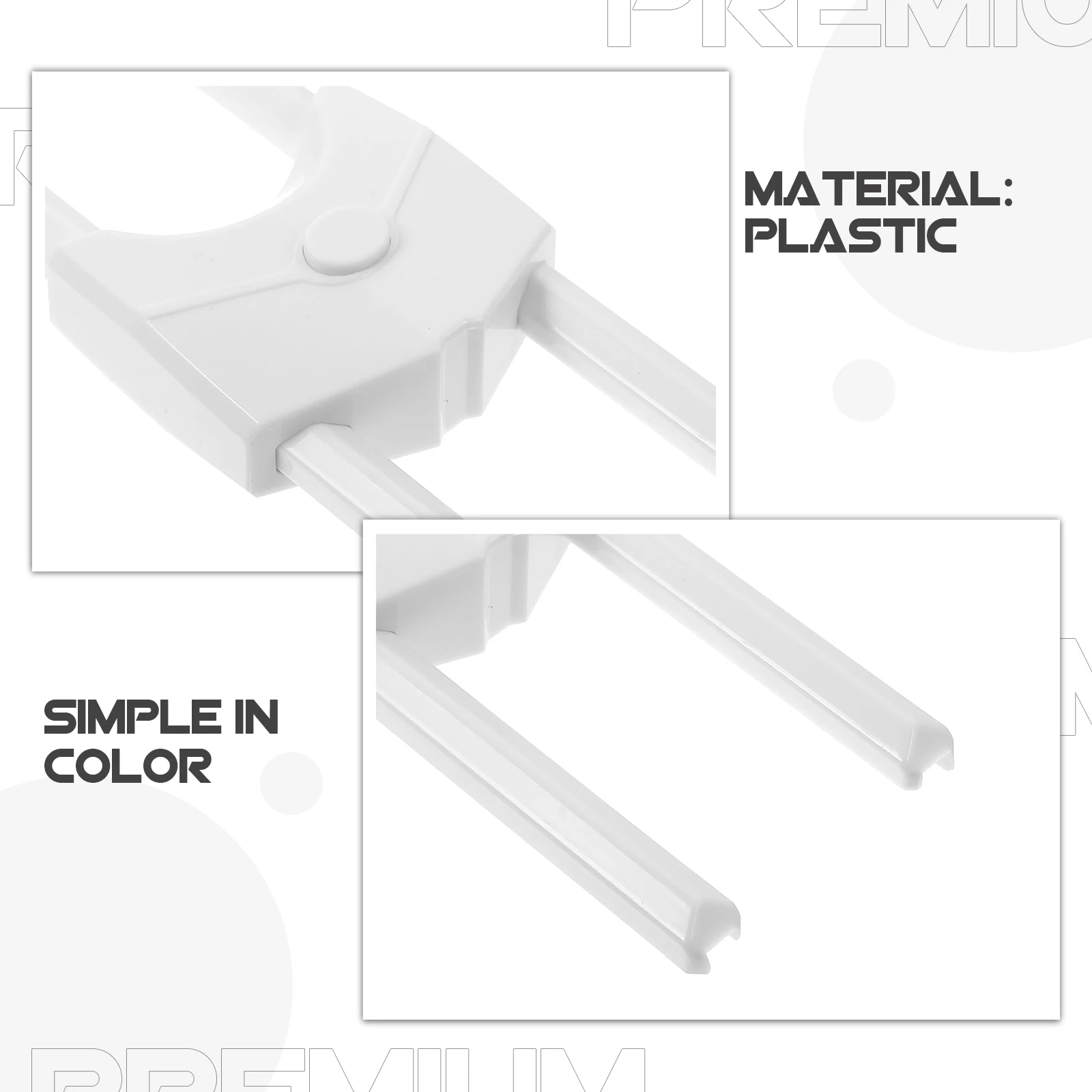 

6 Pcs White Cabinet Locks Baby Proof Child Safety Latches for Cabinets Drawers Durable Kitchen Cupboard Lock Cabinet Locks