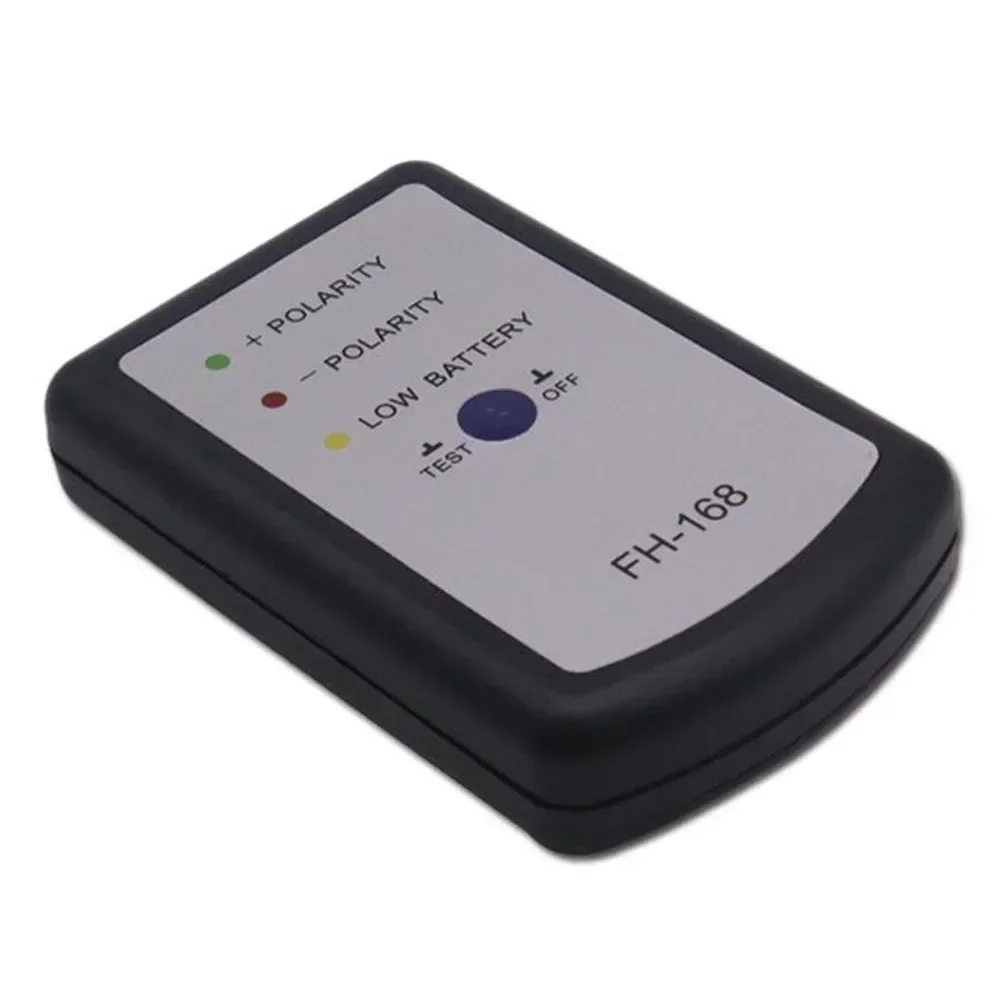 1 Uds medidor de fase de PH altavoz negro probador de polaridad positiva y negativa medidor de fase/medidor de fase de coche para sistemas de Audio