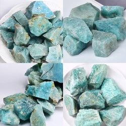 Natural Amazonite Crystal Stones Minerals Landscape Rock Specimen Mineral Decorative Bulk Irregular Shape Raw Stone Home Decor