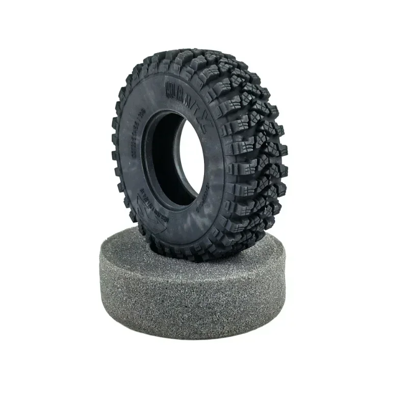 2PCS 1.9 "Gomma Voodoo KLR Ruota Pneumatici 105*35mm per 1:10 RC Crawler Axial SCX10 D90 TF2 MST Tamiya