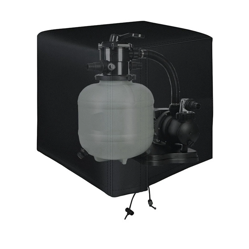 수영장 필터 펌프 썬 커버, 쉬운 설치, 먼지 커버