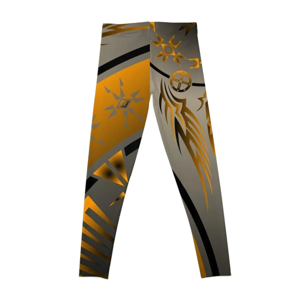 Fire Spirit Orange Leggings for physical trousers Womens Leggings