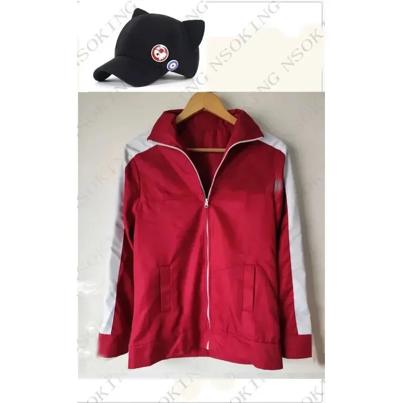 Anime Eva Asuka Langley Soryu cosplay costume hoodie jacket coat custom made