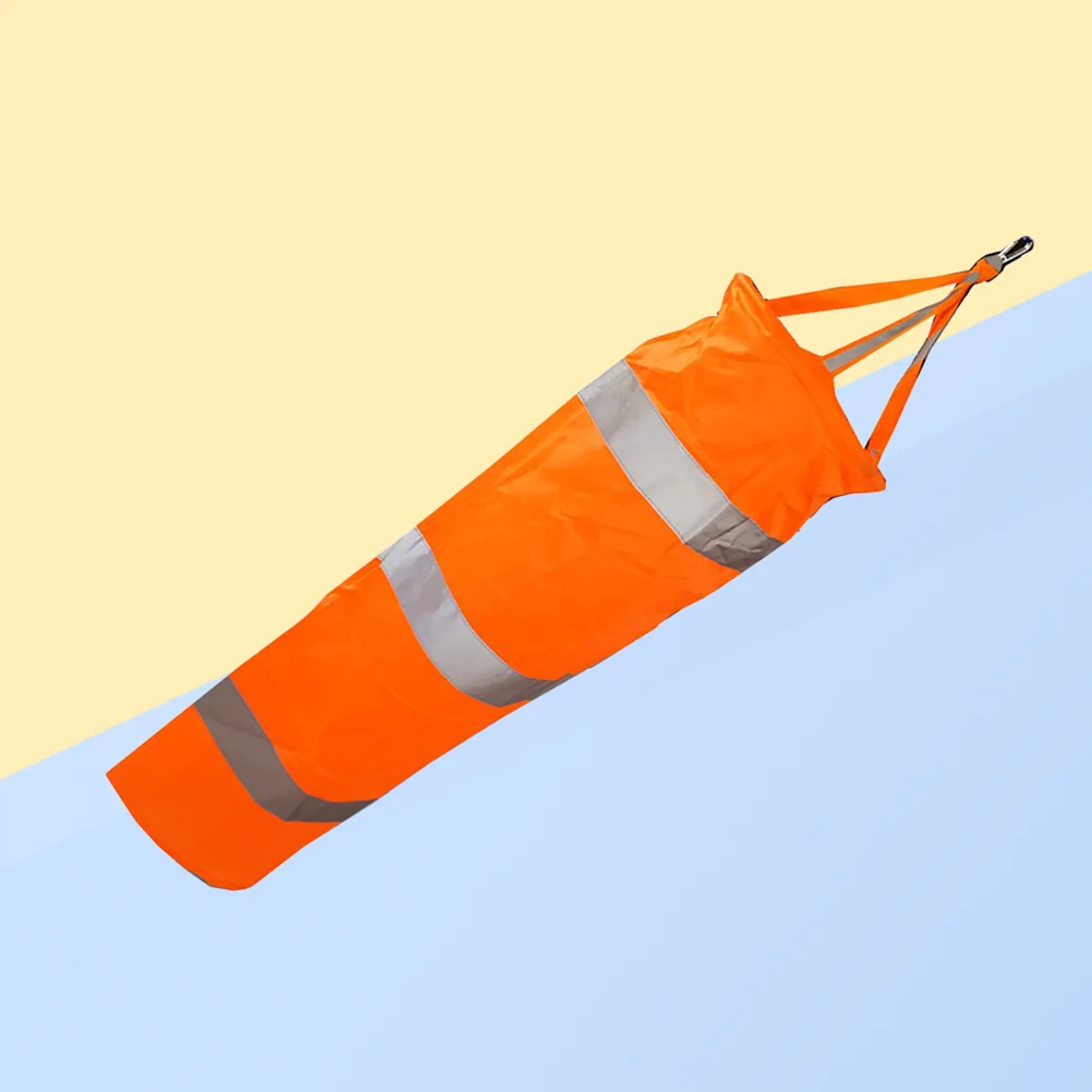 Lightweight Windsock Sun Damage Resistant Cone Indicator Sleeve Luminous Waterproof Outdoor Fluorescent